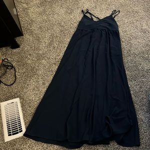XL Blue Midi Dress